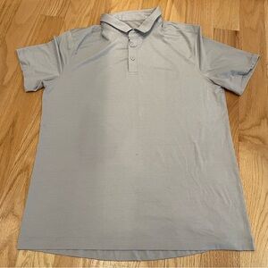 Lululemon Athletica Gray Golf Polo
